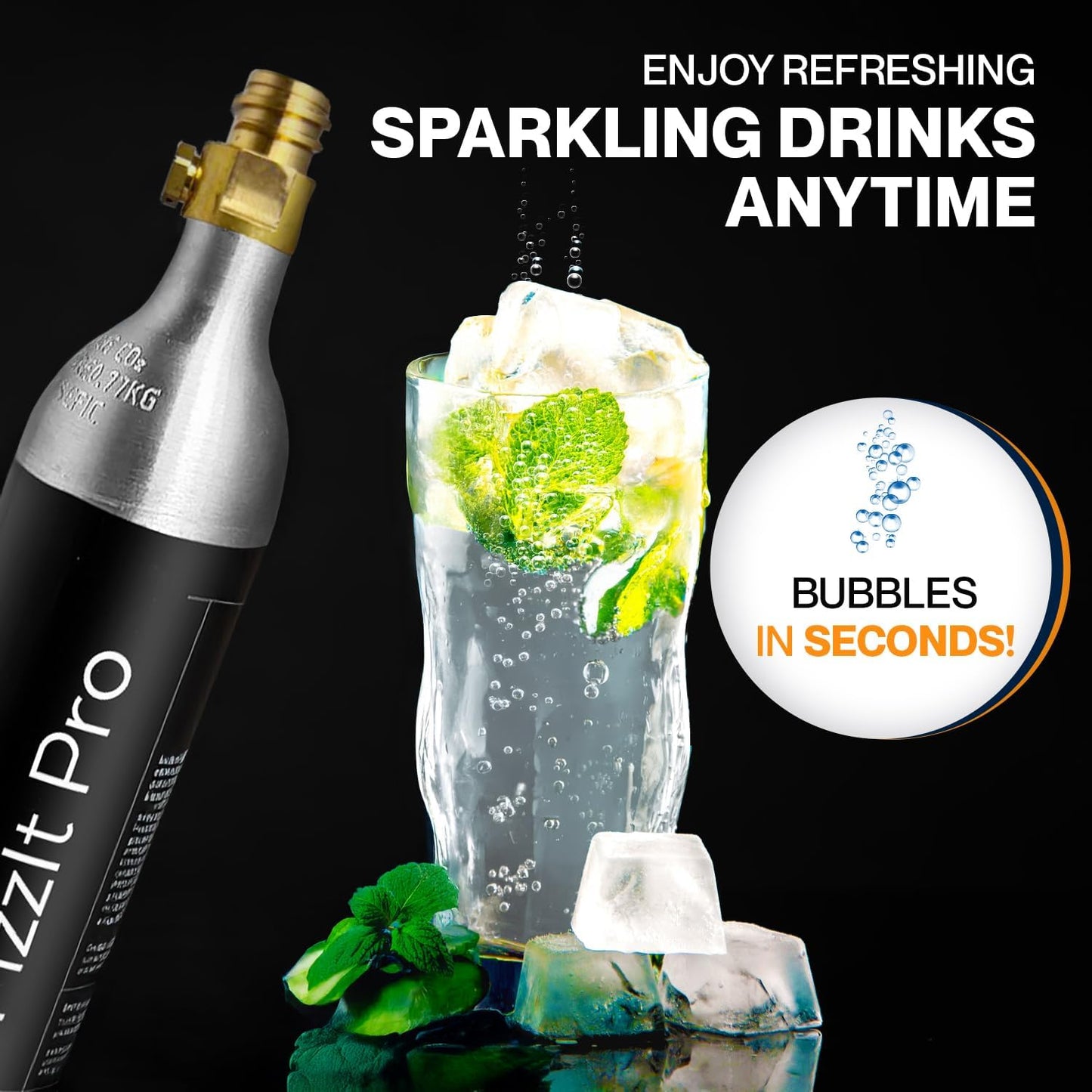 Fizzit Pro CO₂ Cylinder