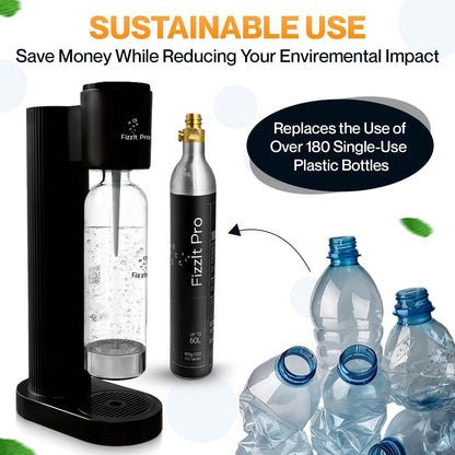 Fizzit Pro Sparkling Water Maker