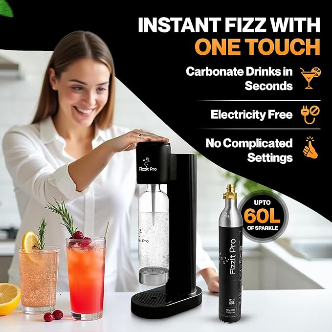 Fizzit Pro Sparkling Water Maker